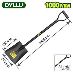 Лопата совковая из стали 1000 мм DYLLU DTSE3314