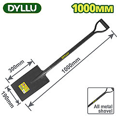 Лопата совковая из стали 1000 мм DYLLU DTSE3334