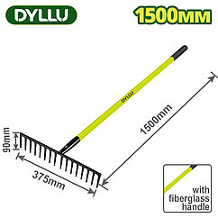 Грабли для гравия 1500 мм DYLLU DTXW5314