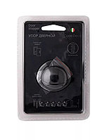 Упор дверной 25мм (Матовый черный) Code Deco DS-0002-BLM