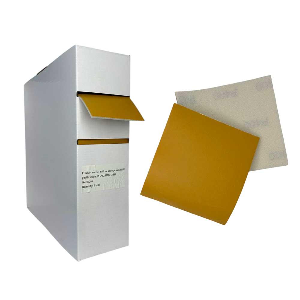 Шлифлист 115 мм х 25 м P400 (оксид алюминия) Гамматест GTA402T400