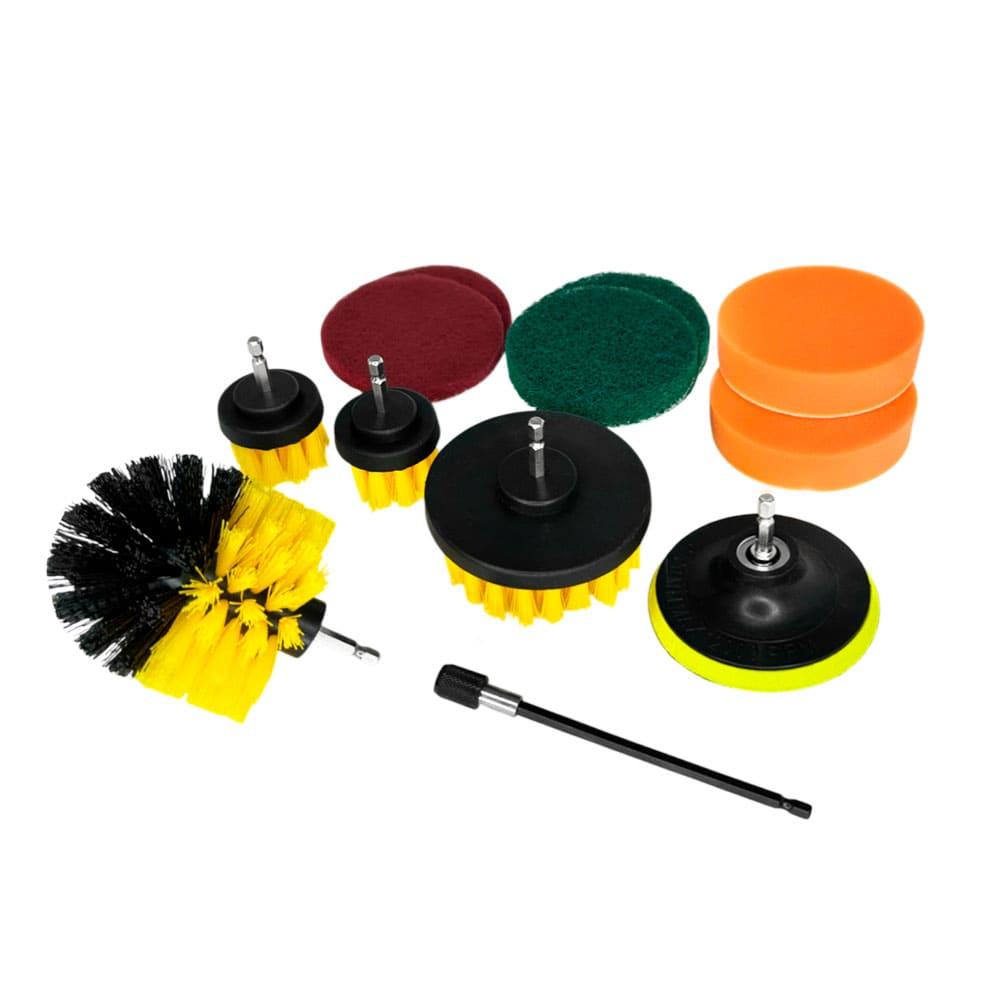 Набор щеток для детейлинга 11 предметов