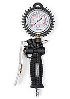 KraftWell KRWTG-A4 Пистолет с аналоговым жидкостным манометром 12 бар