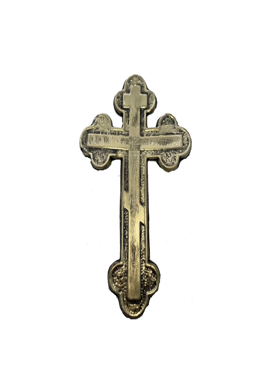 Крест №38 / Накладка из фольги для гроба/венка