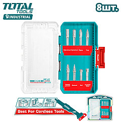 Набор борфрез TOTAL TACSDL10801 (8 шт)
