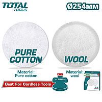 Набор полировальный кругов TOTAL TAC25402 (2 шт)