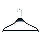 Вешалка-плечики для одежды с покрытием soft-touch АМ-903(черн), фото 2