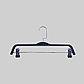 Вешалка-плечики для одежды с покрытием soft-touch АМ-903(черн), фото 3