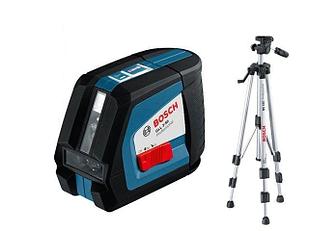 Нивелир лазерный BOSCH GLL 2-50 со штативом в кор.