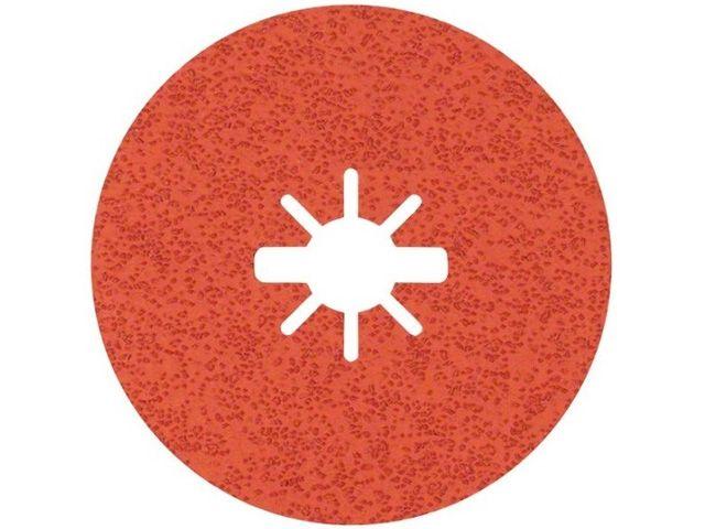 Фибровый шлифкруг 125мм R782 PRISMA P60 X-Lock BOSCH