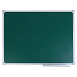 Доска магнитно-меловая, 60х90 см, ЗЕЛЁНАЯ, Calligrata СТАНДАРТ, в алюминиевой рамке, с полочкой, фото 2