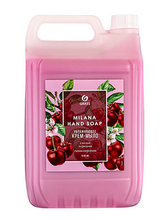 Жидкое крем-мыло Grass Milana «Спелая черешня», 5 л