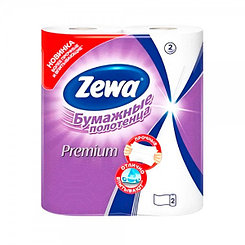 Полотенца бумажные Zewa Премиум, 2 слоя, 45г/м2, 2рул, 13,5м