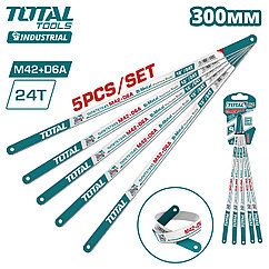 Полотно ножовочное биметаллическое 300 мм TOTAL THTKT57245 (5 шт)
