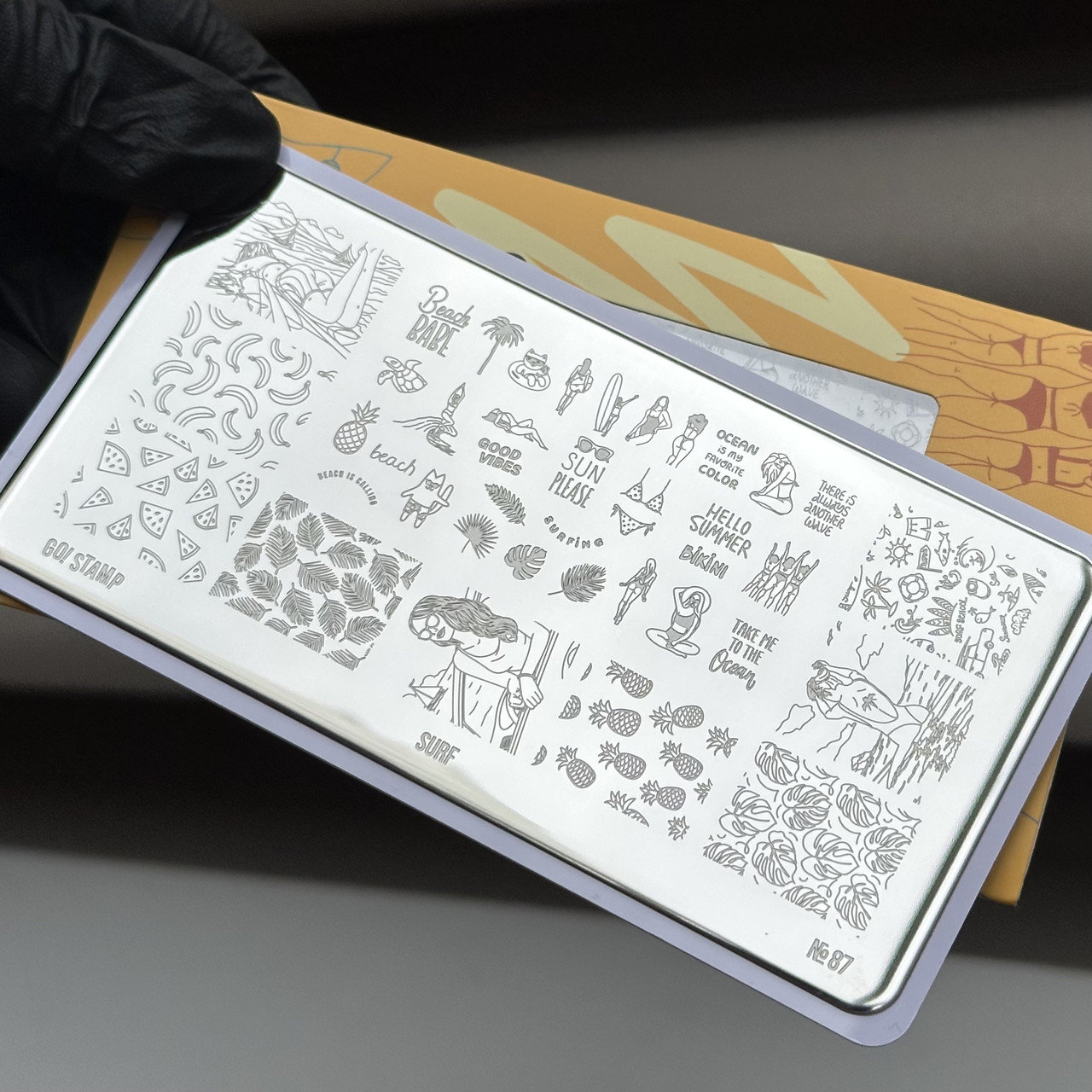 Пластина для стемпинга Go! Stamp 87