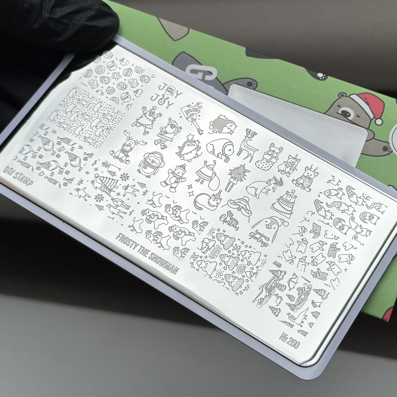 Пластина для стемпинга Go! Stamp 260 Frosty The Snowman