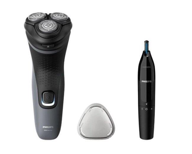 Электробритва Philips S1142/02 + триммер для носа, фото 1