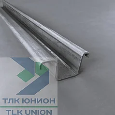 Профиль направляющий для сдвижной крыши оцинкованный L=6300 мм, СП.5.ПНП6300цинк