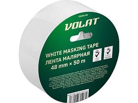 Лента малярная 48ммх50м белая ВОЛАТ