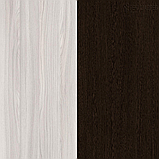 Шкаф  Порто-1 венге/ясень шимо светлый 60х35х200 см МЕБЕЛЬ-КЛАСС, фото 4