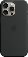 Чехол для телефона Apple MagSafe Silicone Case для iPhone 15 Pro Max (черный)