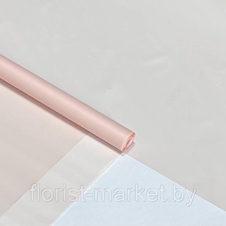 Пленка матовая PASTEL 59 см*180 гр., тускло-розовый