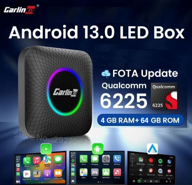 Приставка для автомобиля Carlinkit TBox Plus 4/64 Android 13