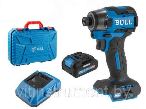 Аккумуляторный ударный гайковерт-винтоверт BULL CID 2218 XLTpro