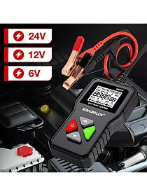 Тестер аккумулятора автомобилей KINGBOLEN BM550 для напряжения 6В, 12В, 24В