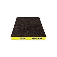 Губка двухсторонняя 120х98х13 мм Fine (P240-320)