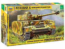 Немецкий средний танк Pz IV Ausf. G 1:35 (арт. 3674) Сборная модель