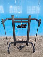 Держатель запасного колеса полуприцепа с креплениями на 2 колеса