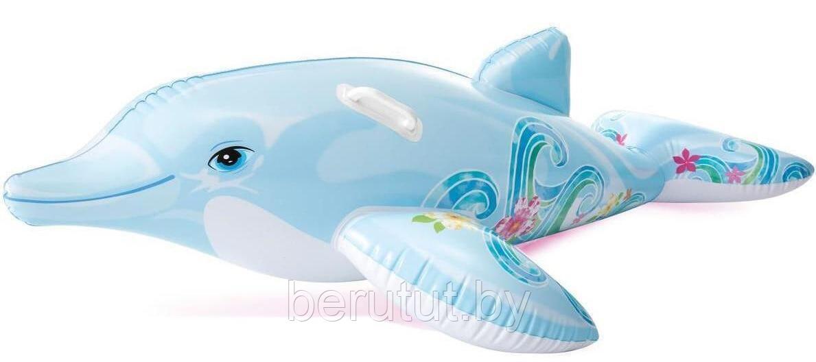 Надувной плот Intex Дельфин