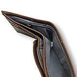 Кошелёк портмоне мужской коричневый L570-208 brown, фото 5