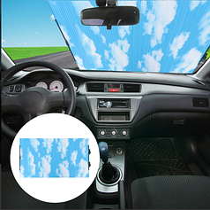 Телескопическая автоматическая штора для автомобиля, для дома