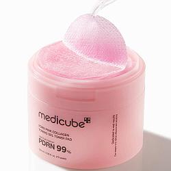 Гелевые тонер-пэды с ПДРН и коллагеном medicube PDRN Pink Collagen Toning Gel Toner Pad, 70 шт