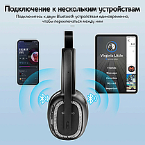 Гарнитура для call-центра siindoo JH-101, наушники с шумоподавлением Bluetooth, фото 3