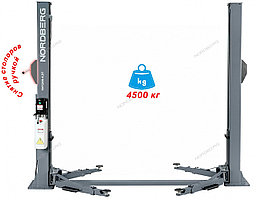 Подъемник 380V 2х стоечный с нижней синхрониз. г/п 4,5т NORDBERG N4124A-4,5T