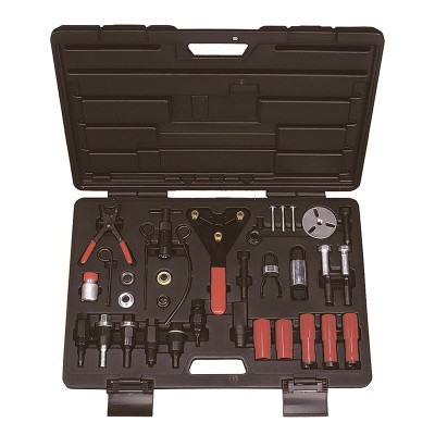 Набор для обслуживания компрессора кондиционера, кейс, 37 предметов   МАСТАК 105-30037C