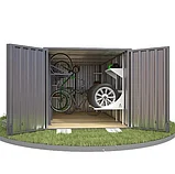 Контейнер хранения секционный SKOGGY секционный с плоской крышей 4 х 2 м, фото 3