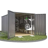 Контейнер хранения секционный SKOGGY секционный с плоской крышей 4 х 2 м, фото 2