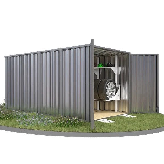 Контейнер хранения секционный SKOGGY секционный с плоской крышей 4 х 2 м