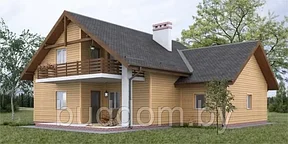 Сайдинг Тимберблок Кедр 