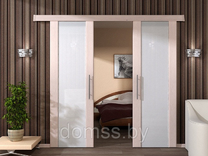 Фурнитура для раздвижных дверей с доводчиком М3037 2м - фото 10 - id-p76333674