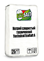 Натрий хлористый технический "Technical EcoSalt А" 25кг.