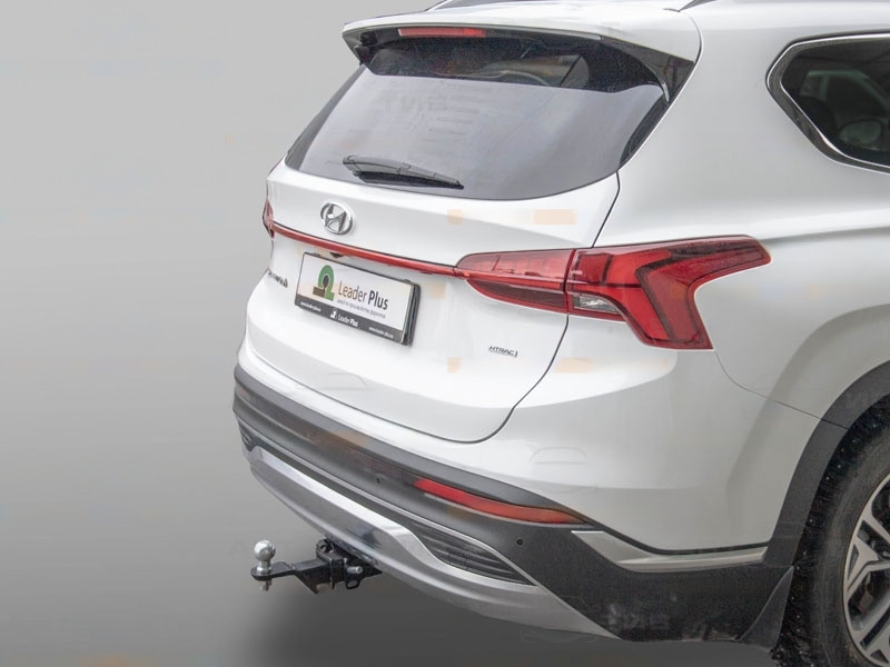 Фаркоп Лидер Плюс под квадрат Hyundai Santa Fe 2020-2023, Kia Sorento 2020+ (K132-E)