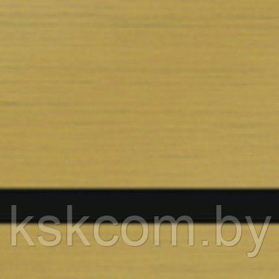 Золото шлифованное на черном(1200х600х3мм)