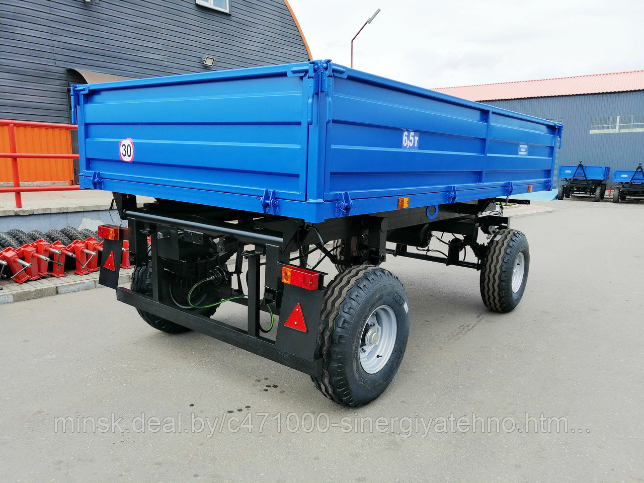 Прицеп тракторный самосвальный 2ПТС-6,5 - фото 1 - id-p239593823