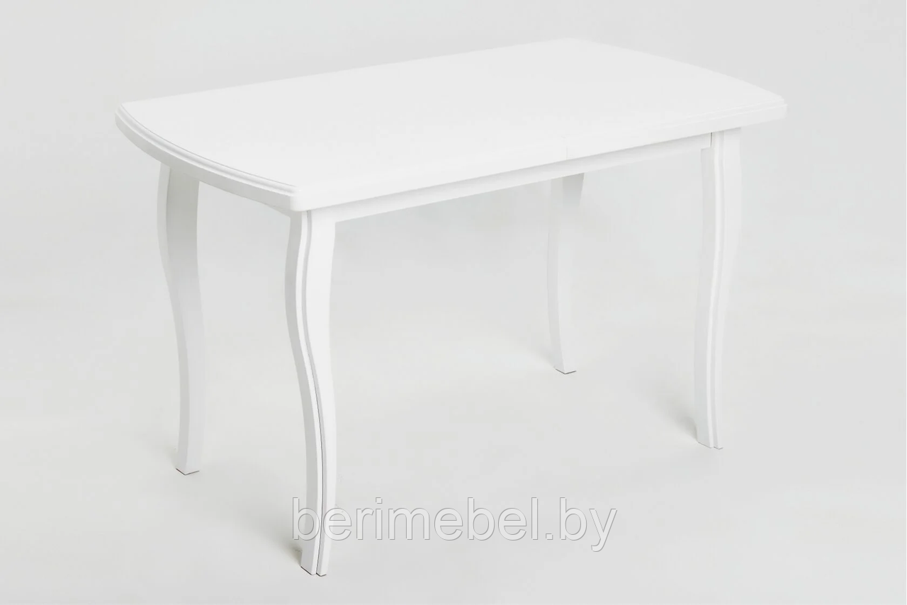 Стол раскладной "Эдмон" ДхШхВ (мм): 1400(1800)х800х750 Белый Белдревизделие