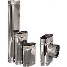 Дымоходы овальные AISI-304